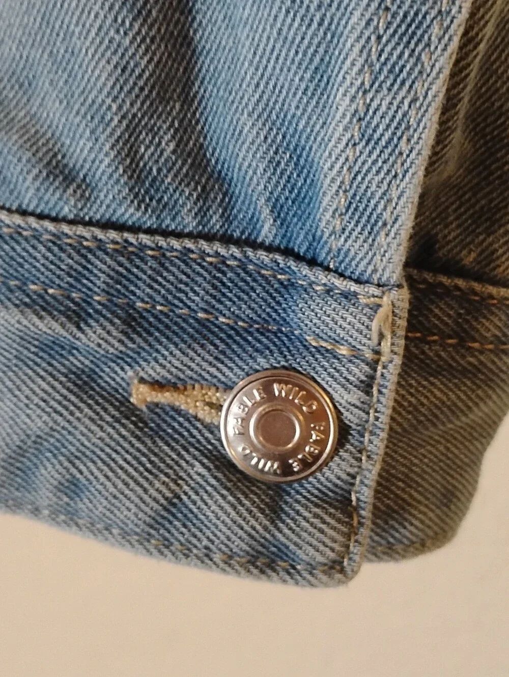 Used Wild Fable Jean Jacket - Picture 4 of 4